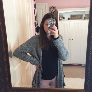 Super Cozy Gray Cardigan
